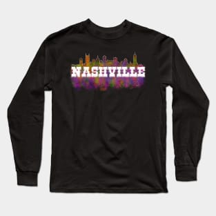 Nashville Skyline Long Sleeve T-Shirt